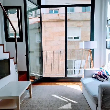 El Camarote Del Fraga En Pleno Centro De Con Parking Апартаменты Виго